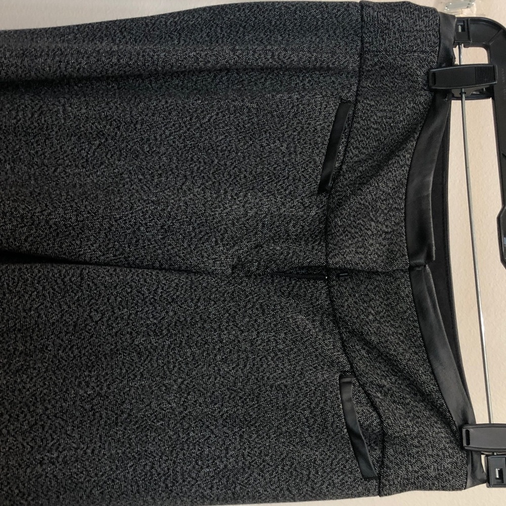 Express Charcoal Textured Dress Pants